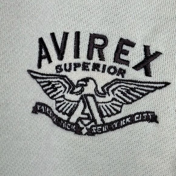 Y2K Avirex Reversible Full Zip Velour Hoodie XL - Picture 7 of 7
